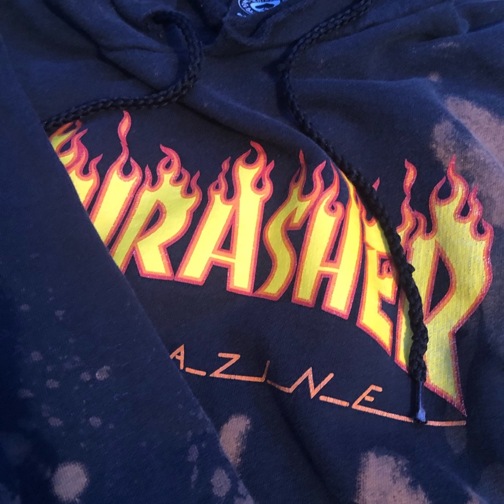 XL Thrasher Bleach Hoodie